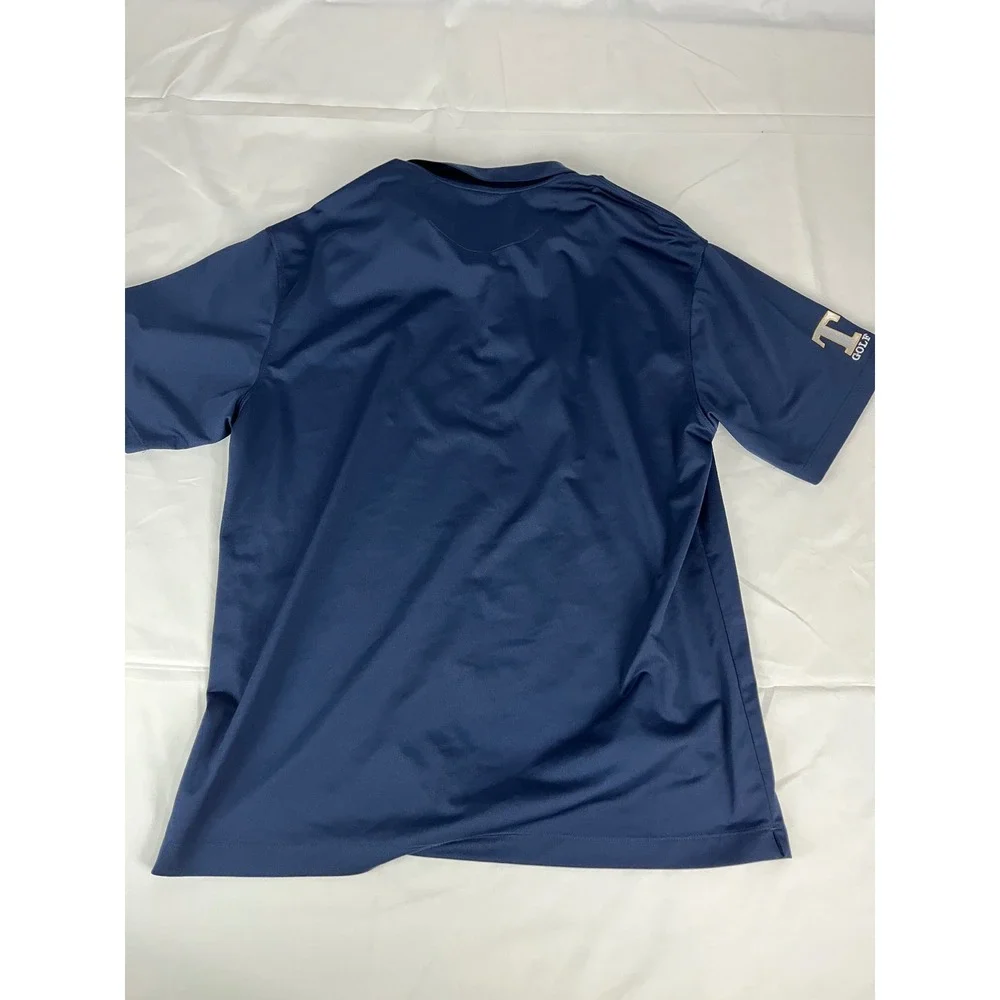 Nike‎ Golf XL Tennessee Volunteers Polo Shirt Dri Fit Blue Mens